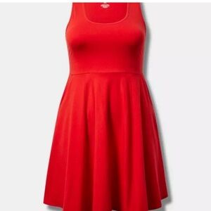 Well-loved foxy skater torrid Sleeveless Dresses
